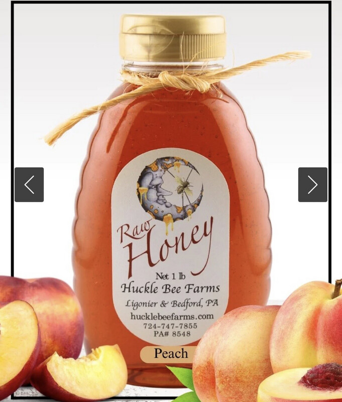 Honey - Peach Infused 1 lb.