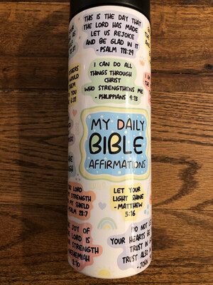 Daily Bible Affirmations Tumbler