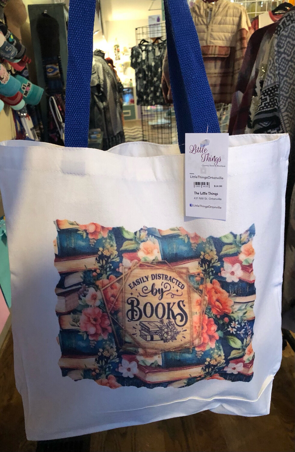 Books Canvas Tote Bag