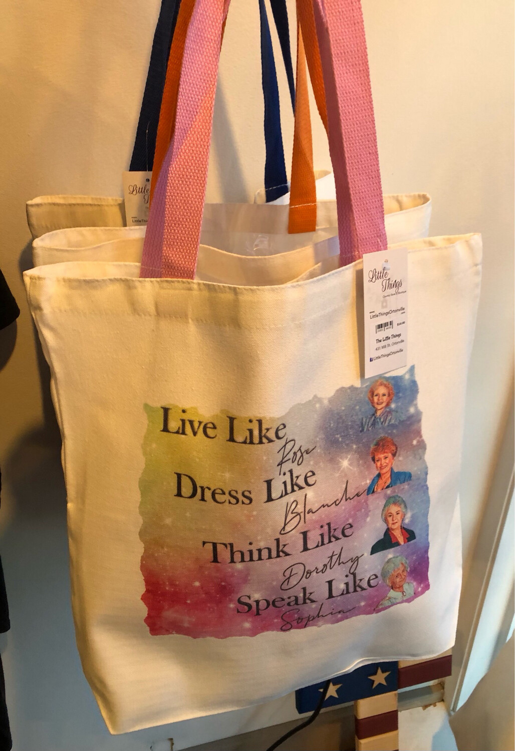 Golden Girls Canvas Tote Bag