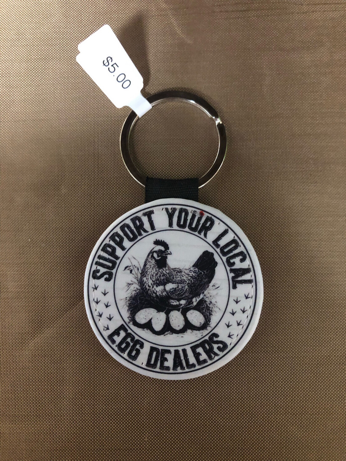Round Keychain - Local Egg