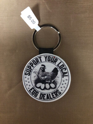 Round Keychain - Local Egg