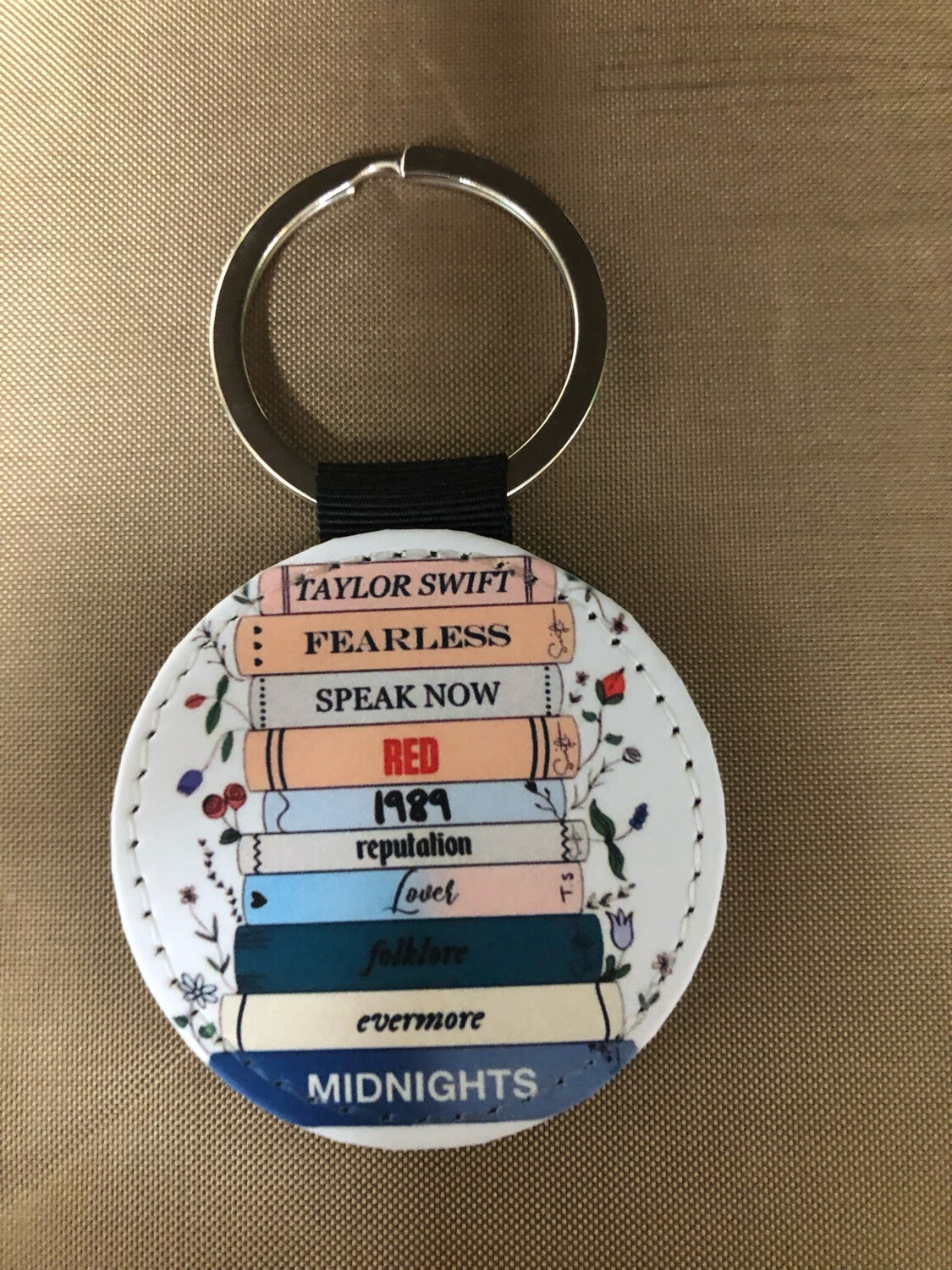 Round Keychain - Swift Albums