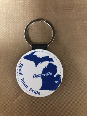 Round Keychain - Small Town Ortonville