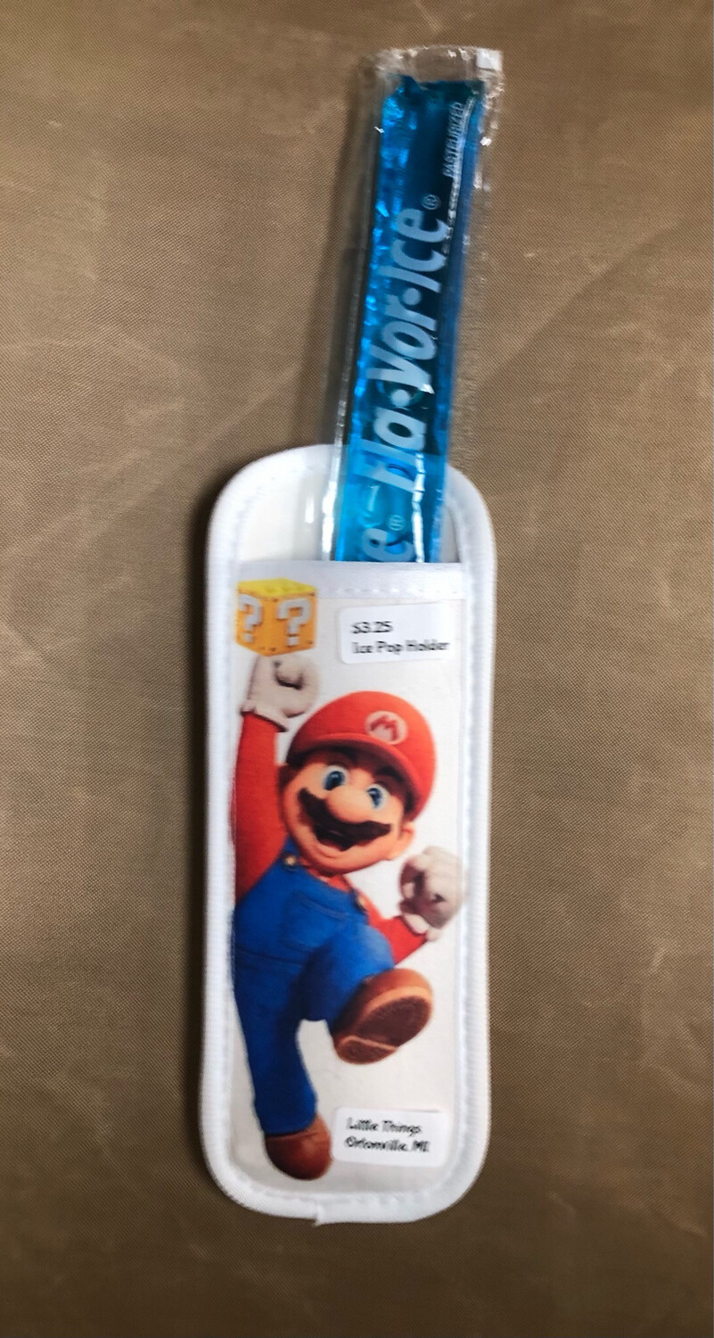 Mario Ice Pop Holder