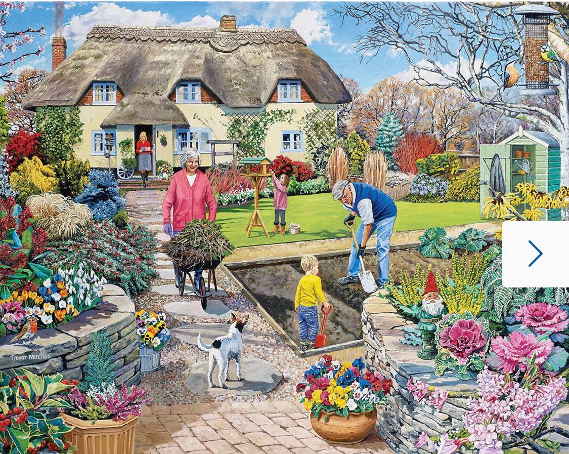 WM - Grandpa&#39;s Garden 1000 Pieces