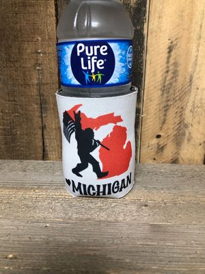 Bigfoot Michigan 12 oz Koozie