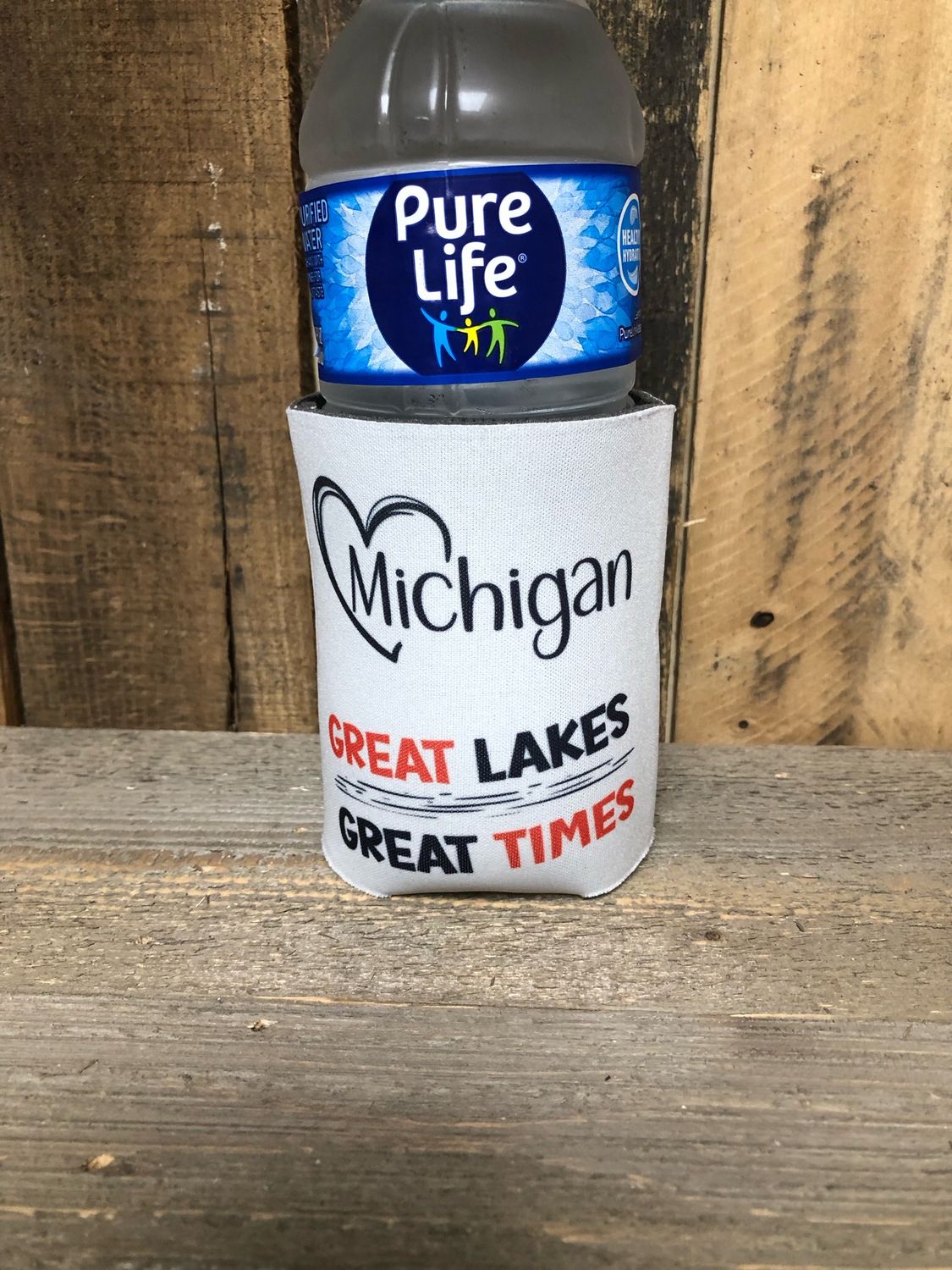 Michigan Great Lakes 12 oz Koozie