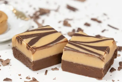 Valley Fudge &amp; Candy - Peanut Butter Chocolate Fudge Bar