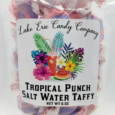 Lake Erie Candy Company - Tropical Punch Salt Water Taffy