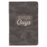 Brown Camo Faux Leather Pocket Devotional For Guys