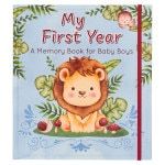 My First Year Hardcover Memory Book For Baby Boys