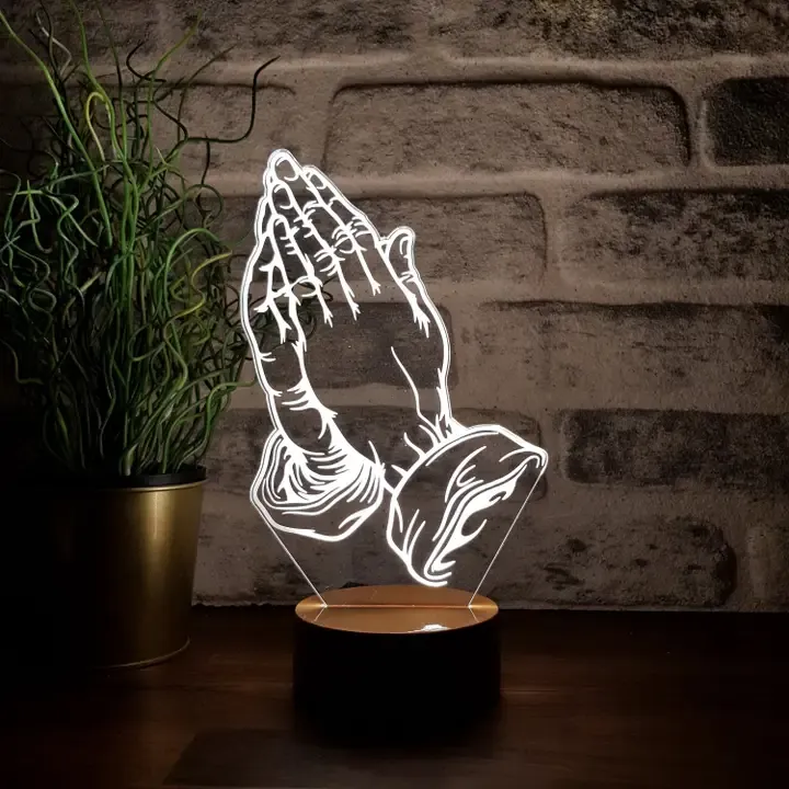 Praying Hands Led Lamp