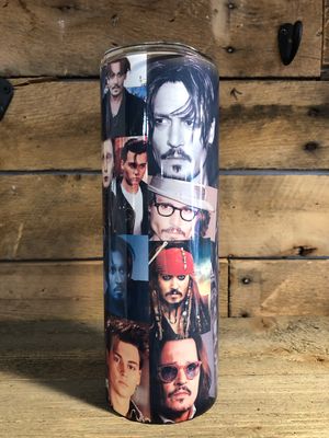 Johnny Depp Tumbler