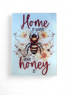 Glass Cutting Board - Home Honey