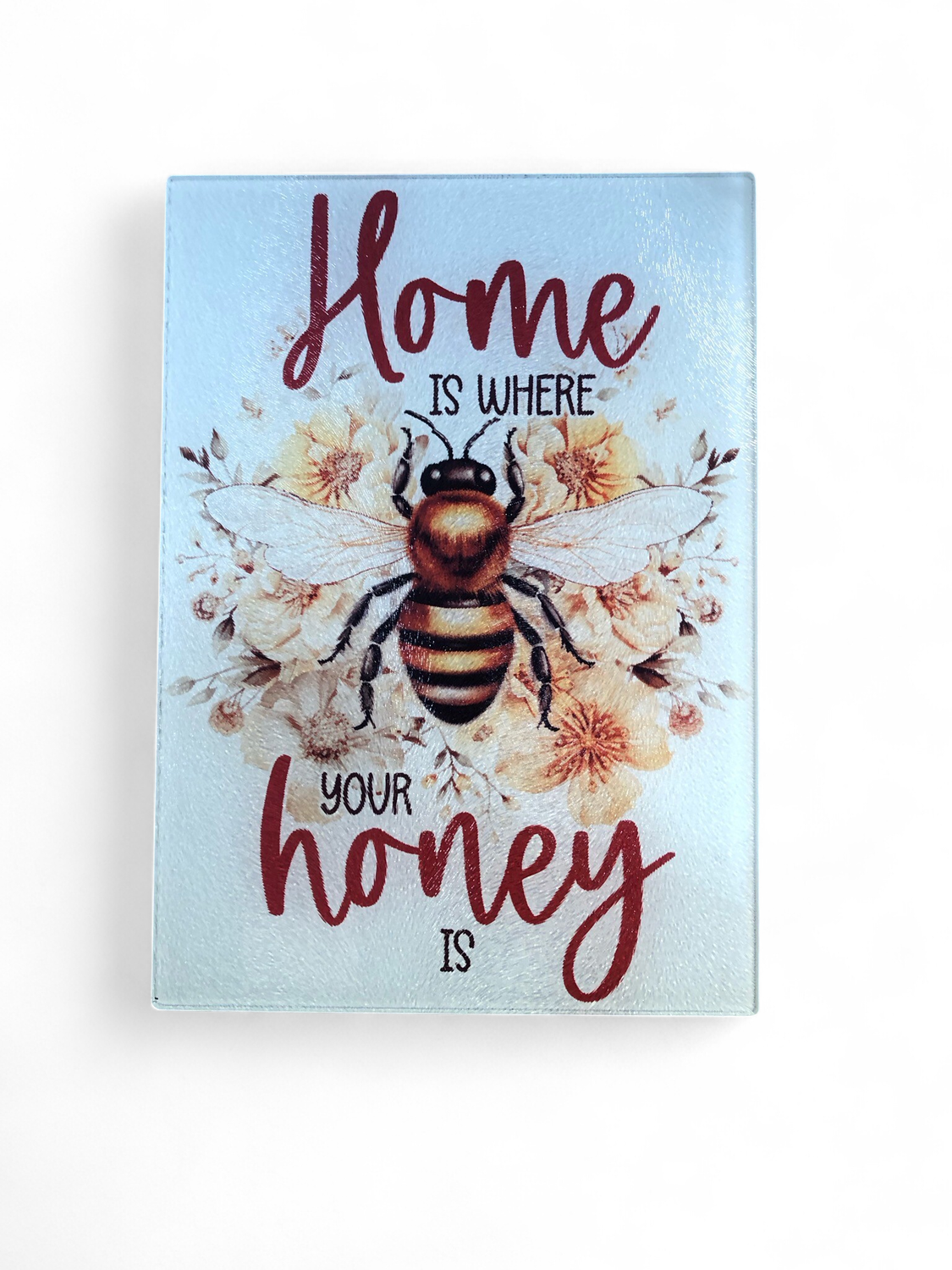 Glass Cutting Board - Home Honey