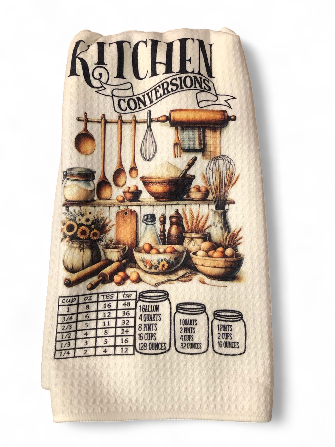 Kitchen Conversions - Waffle Kitchen Towel