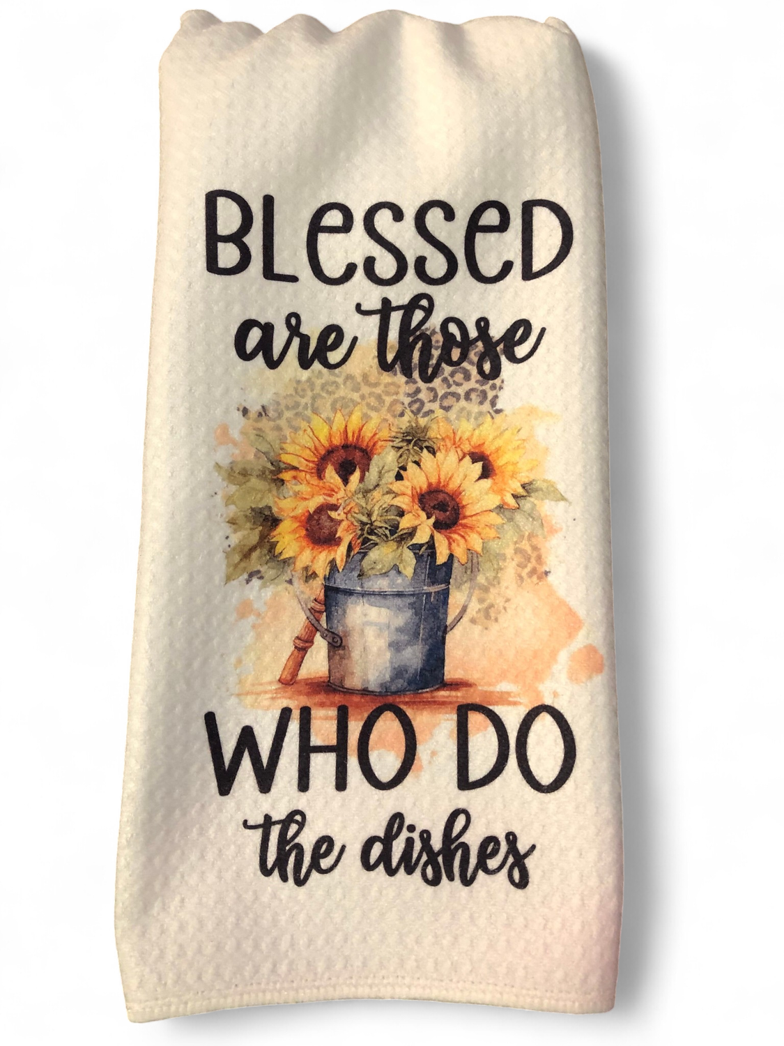 Blessed Are Those - Kitchen Waffle Towel 16&quot; x 24&quot;
