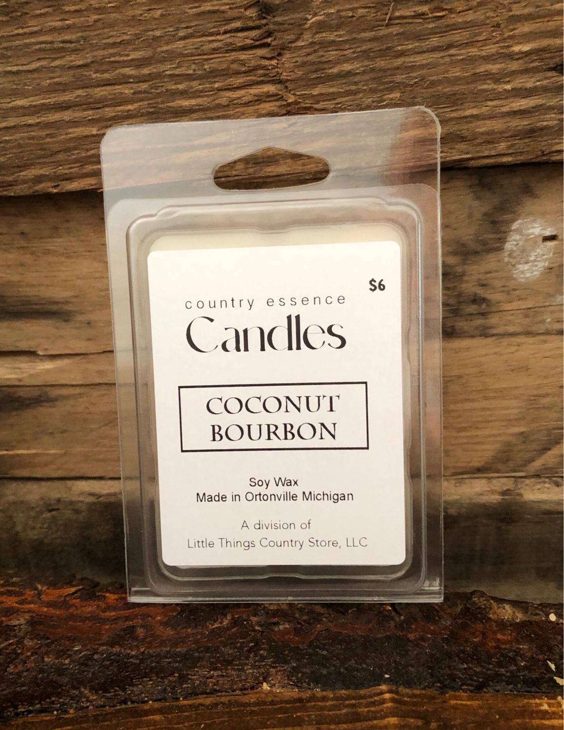 Coconut Bourbon Wax Melts