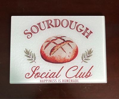 Glass Cutting Board - Sour Dough Social Club