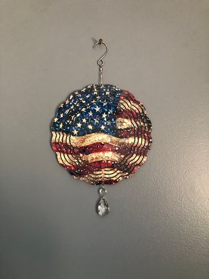 US Flag With Sparkle