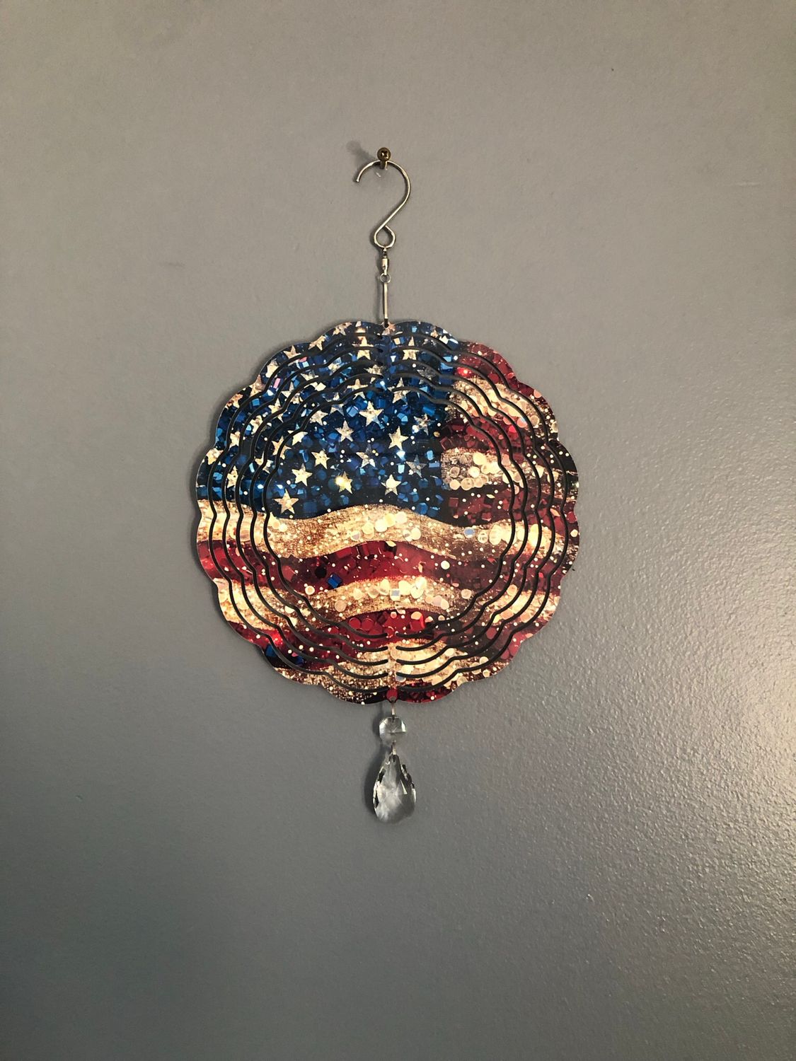 US Flag With Sparkle
