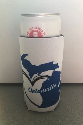 Ortonville In Heart Blue Michigan
