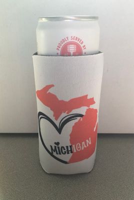 Red Michigan With Heart
