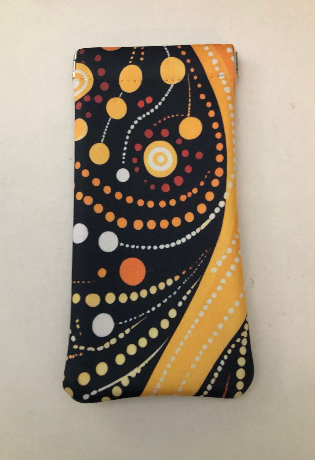 Yellow, Orange, Black Pattern