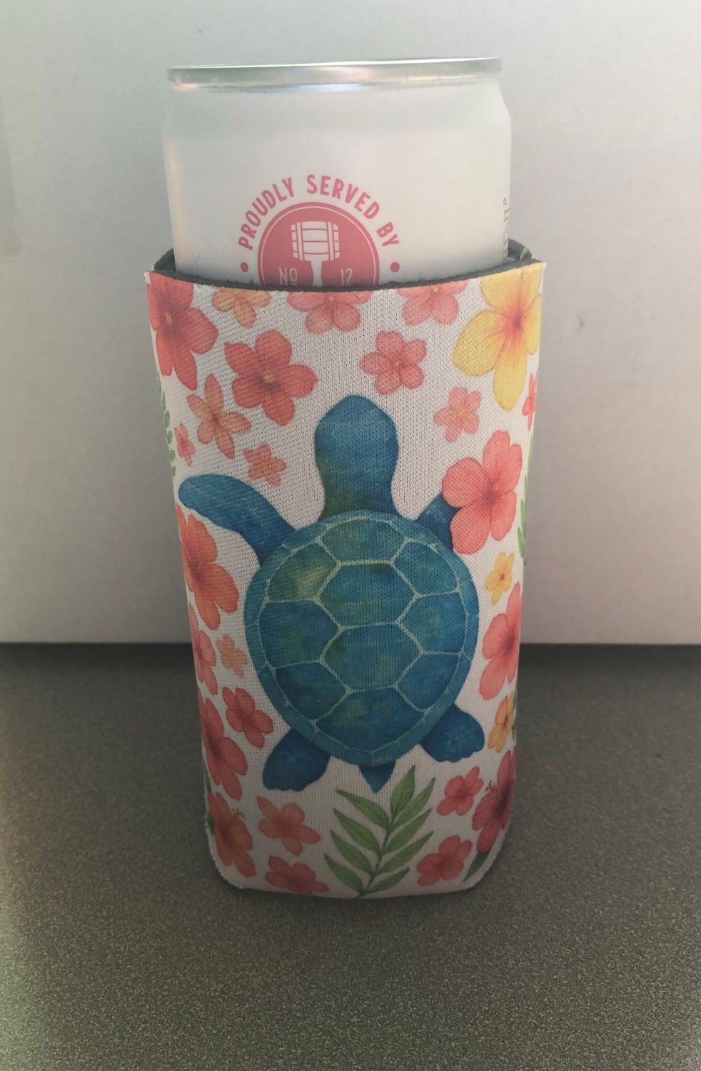 Sea Turtle 12 oz Koozie