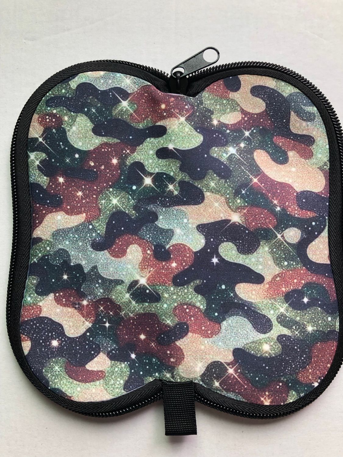 Camo Zip Up Eyeglass Holder
