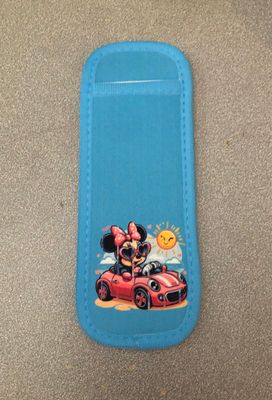 Minnie In A Car Ice Pop Holder