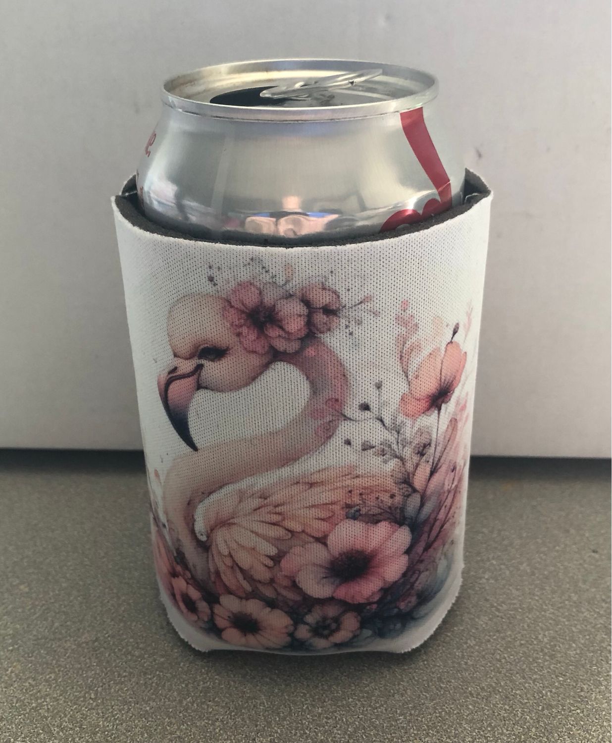 Flamingo 12 oz Koozie