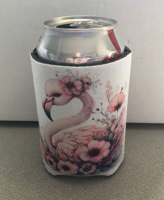 Flamingo 12 oz Koozie