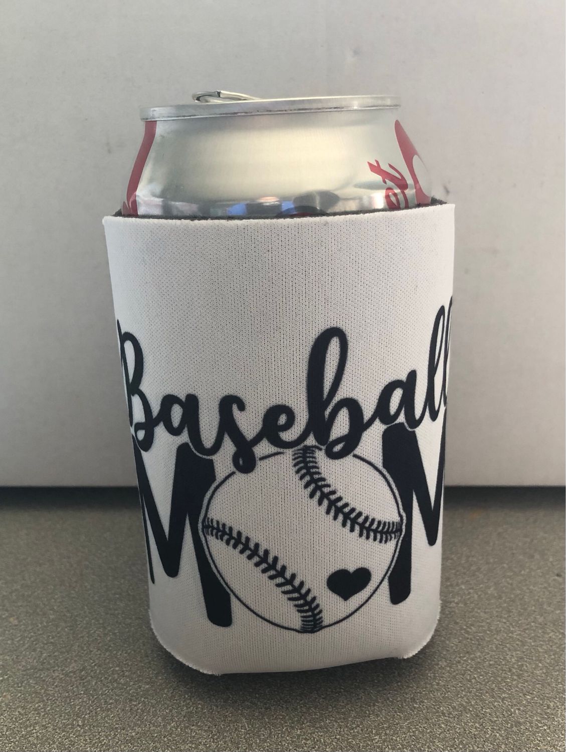 Baseball mom 12 oz Koozie