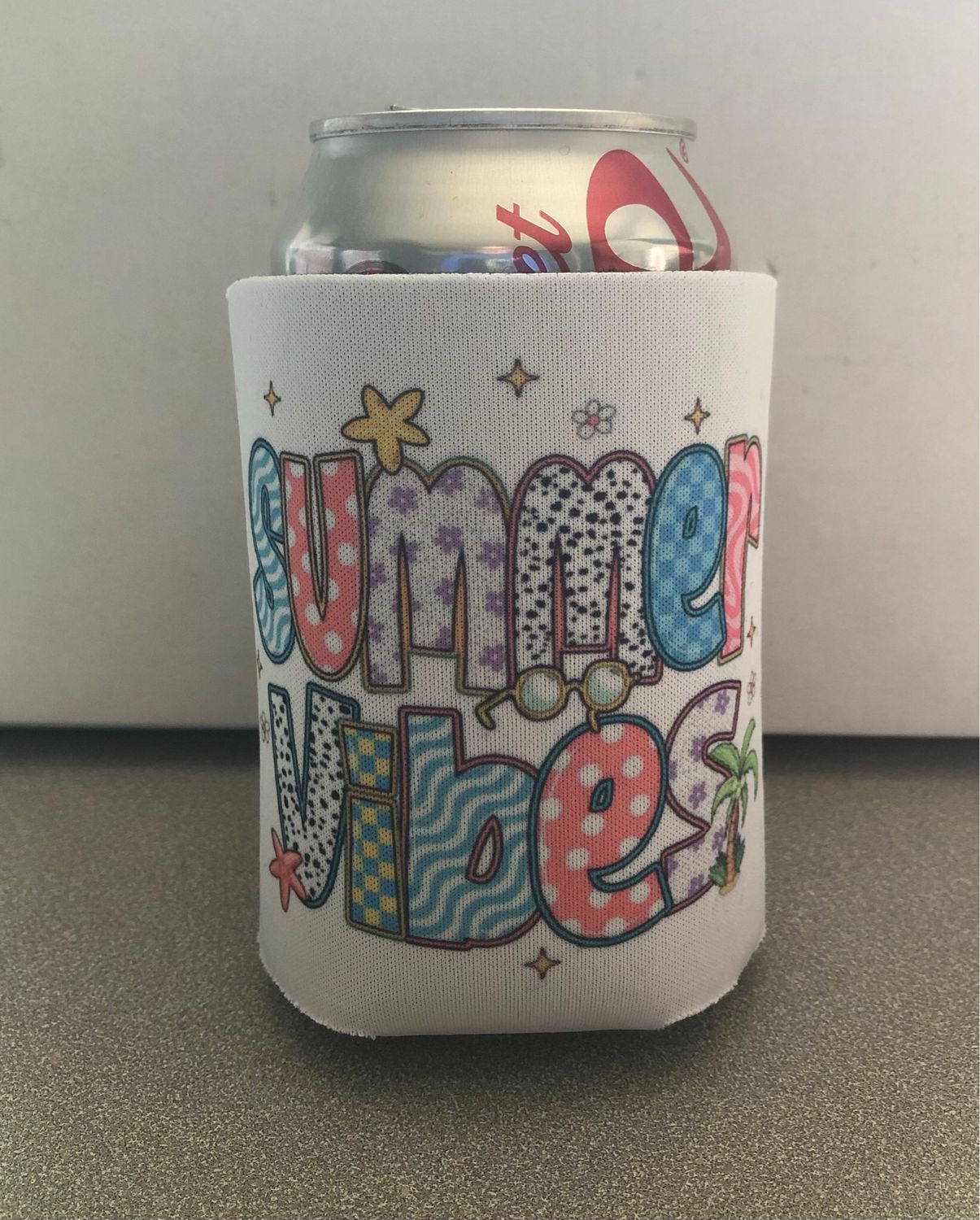 Summer Vibes 12 oz Koozie