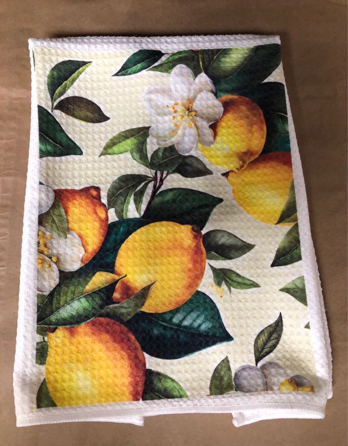 Lemons - Waffle Kitchen Towel