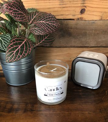 Wild Cherry 12 oz Glass Jar