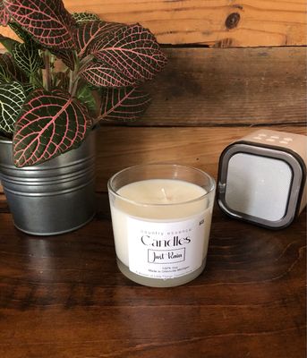 Just Rain 12 oz Glass Jar