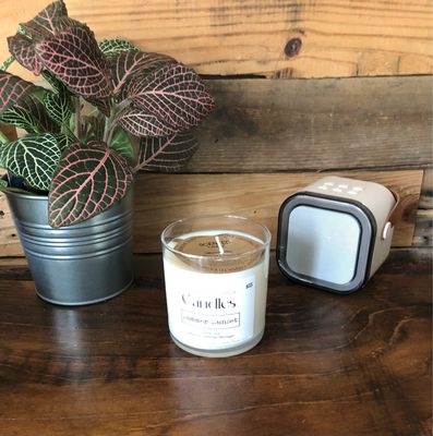 Summer Sunset 12 oz Glass Jar