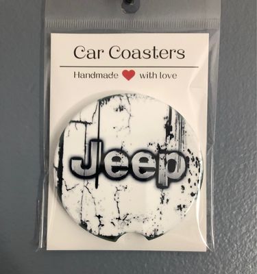 Jeep Ceramic Car Coaster