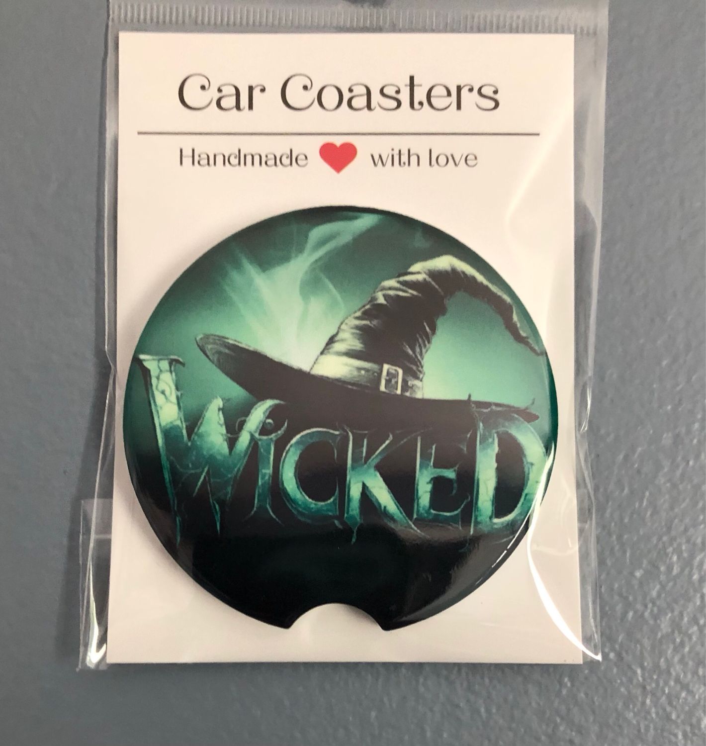 Wicked Ceramic Car Coaster