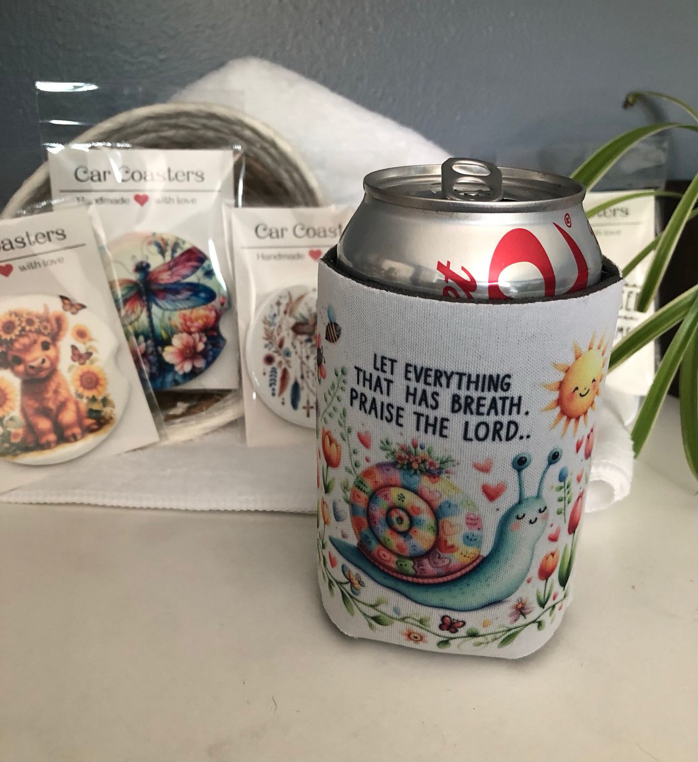 Let Everything Praise The Lord 12 oz Koozie
