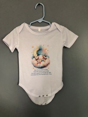 Now I Lay Me Down Onesie