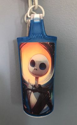 Jack And Grinch Water Bottle Holder