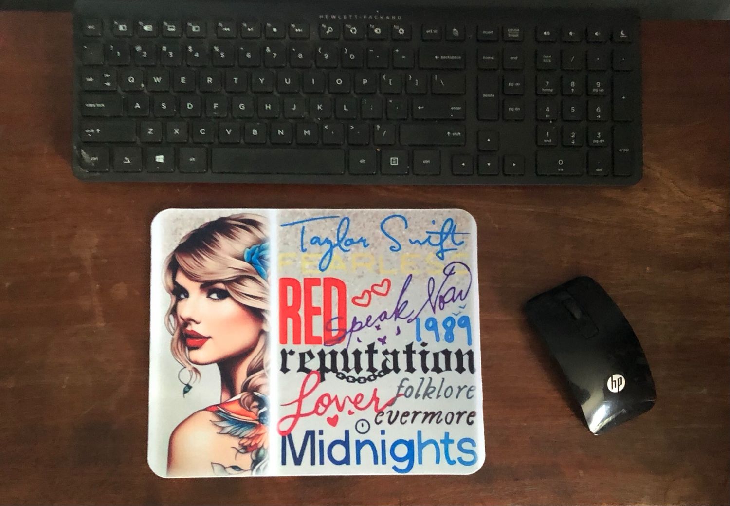 Swift Red Mousepad