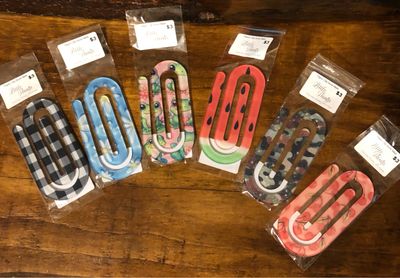 Paper Clip Book Marks