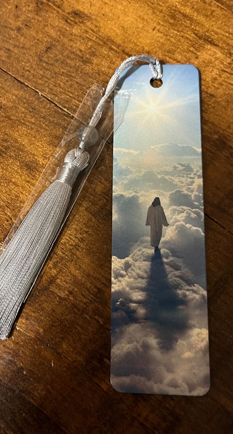 Jesus in the clouds Bookmark