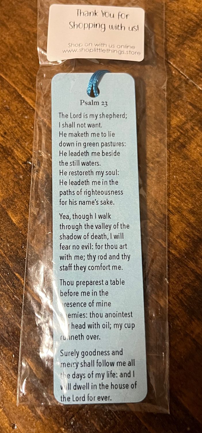 Psalm 23 Bookmark