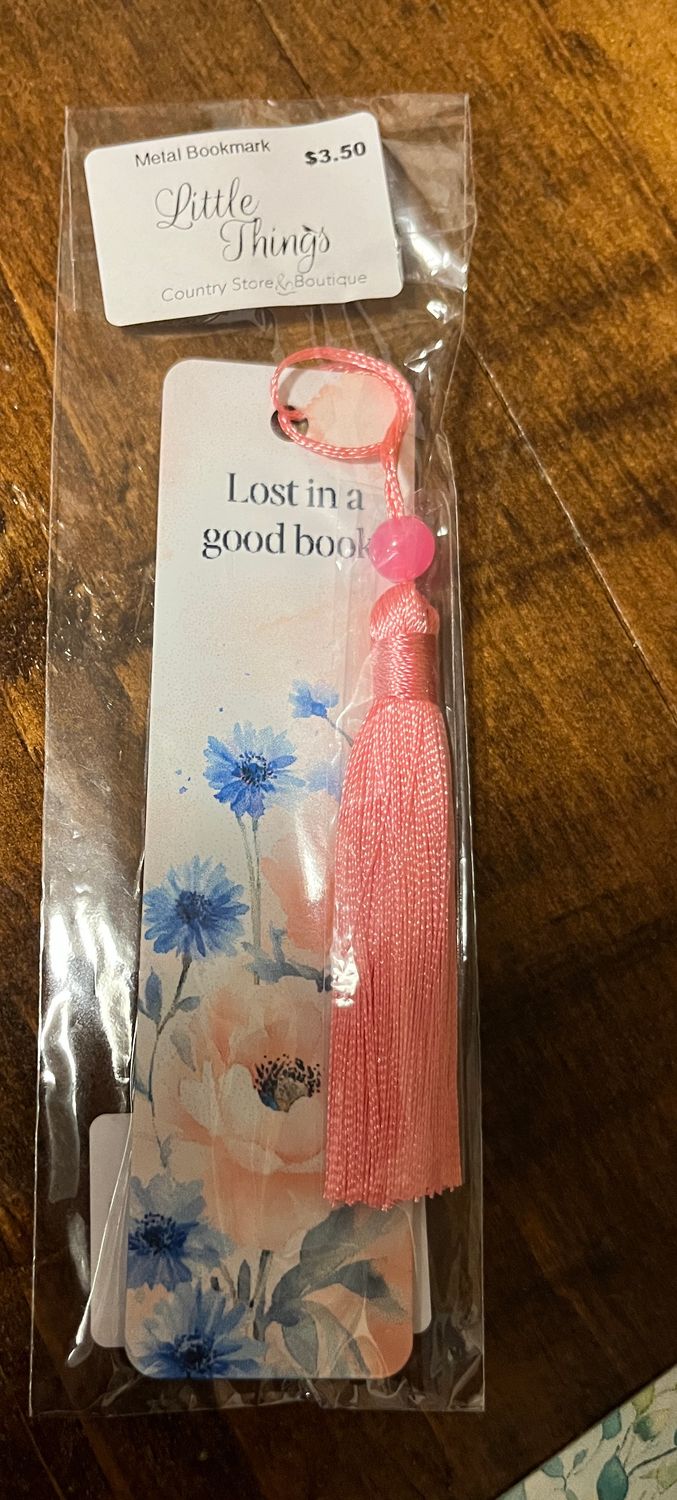 Lost in a good book  bookmark